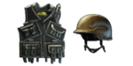Kevlar + Helmet
