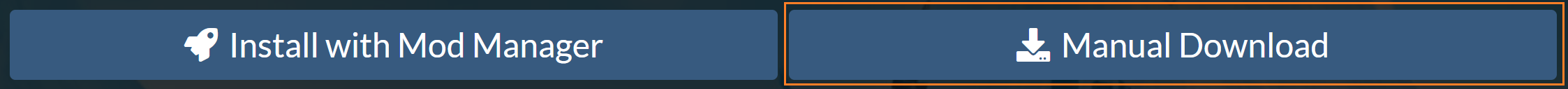 Web browser open to a mod database website like Thunderstore, displaying the BepInEx mod page available for download.