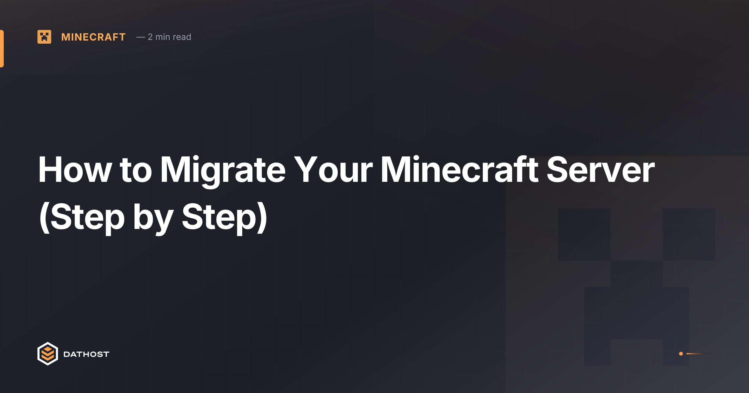 How to Migrate Your Minecraft Server to a New Hosting