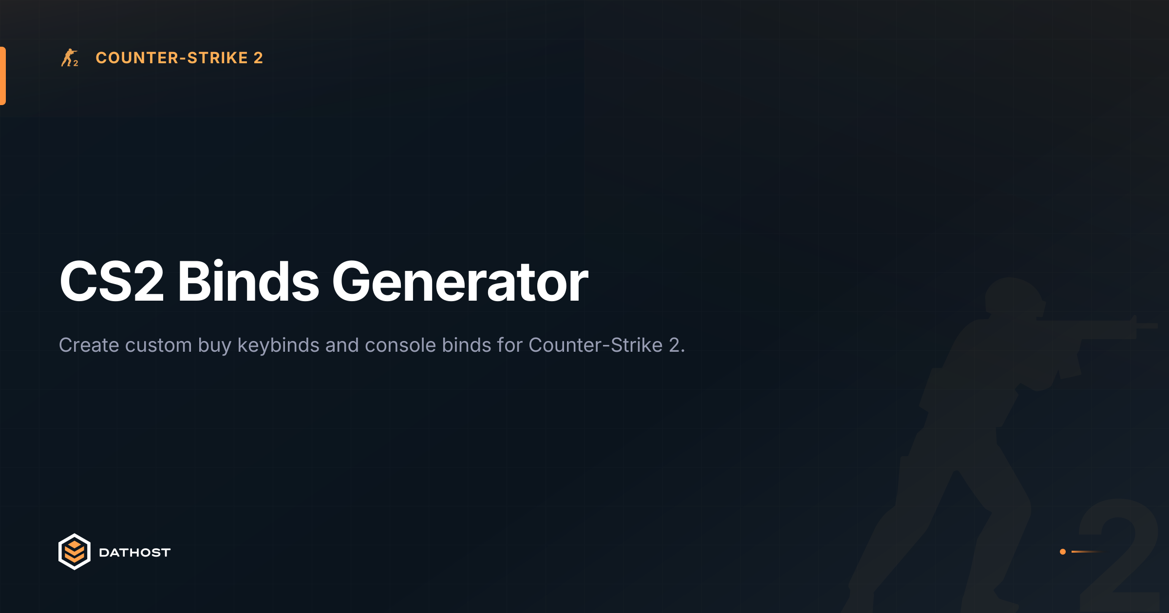 CS2 Binds Generator: Create Custom Keybinds | DatHost